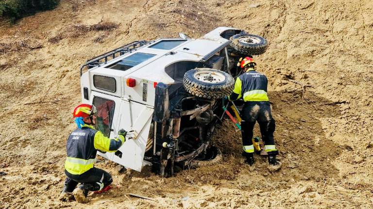 Ileso El Conductor De Un Accidente De Circulaci N En El Acceso Al